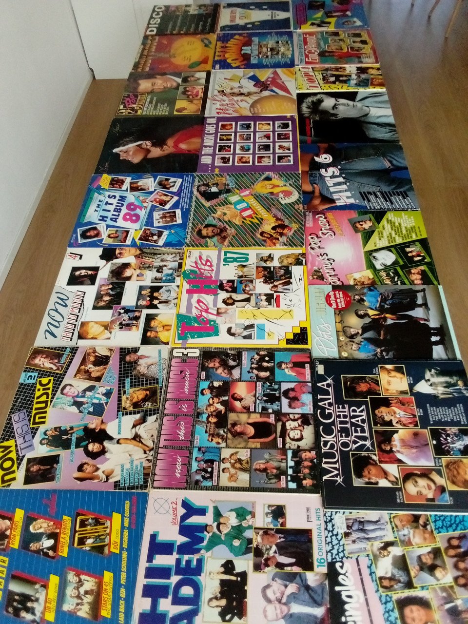 25x jaren 80 lp's vinyl