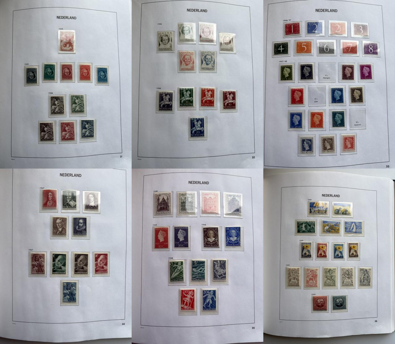 DAVO 1 Postzegels Nederland vanaf 1852