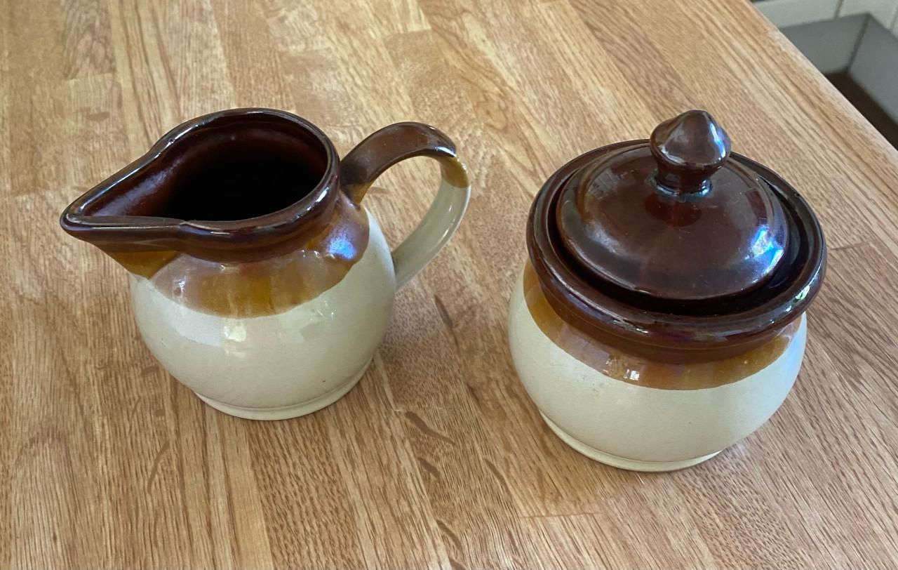 Suiker en melk kannetje 🤎