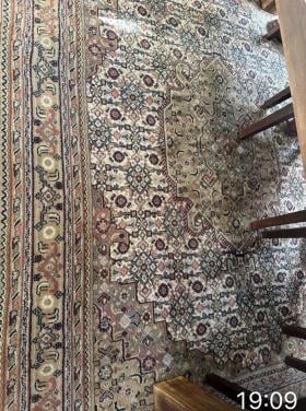 Perzisch tapijt + echtheidscertificaat 75 euro