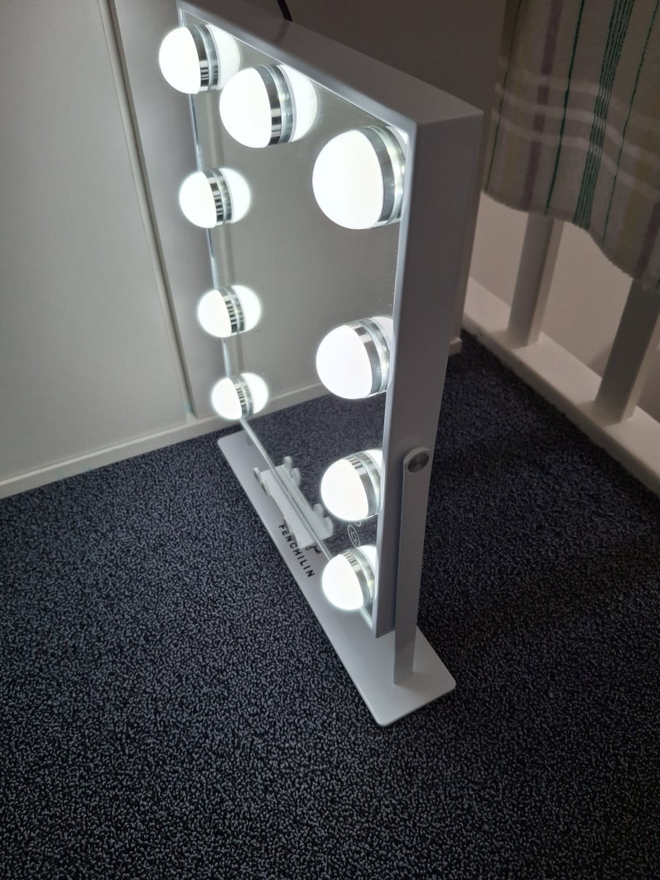 Make-up spiegel met verlichting & bluetooth