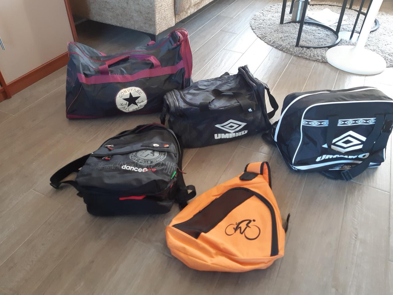 Weekendtas/Sporttassen, Converse All Stars, Umbro