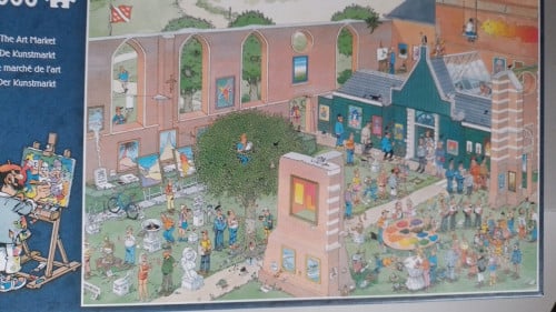Jan van Haasteren puzzel Art Market