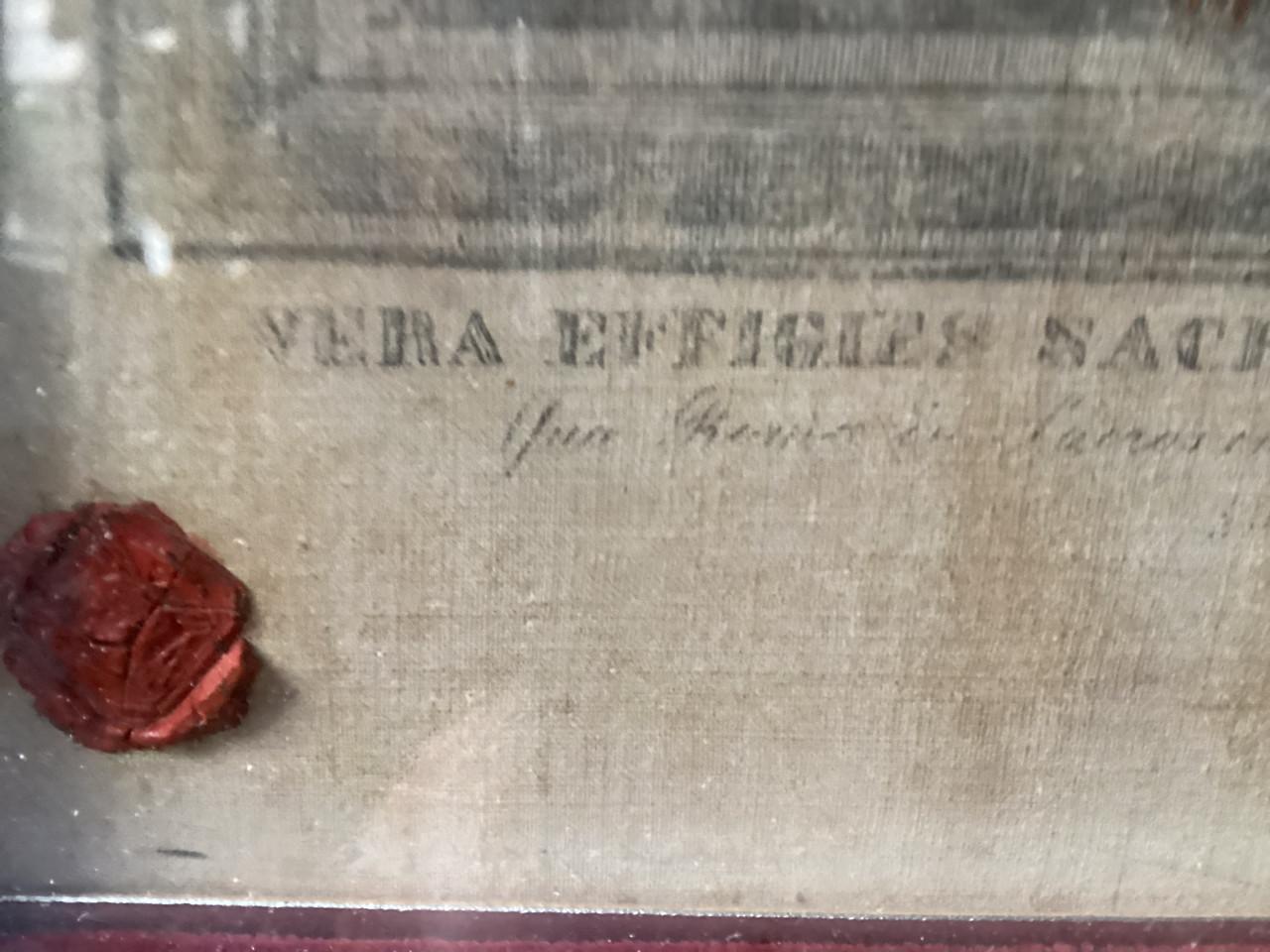 Litho Prent . Christus