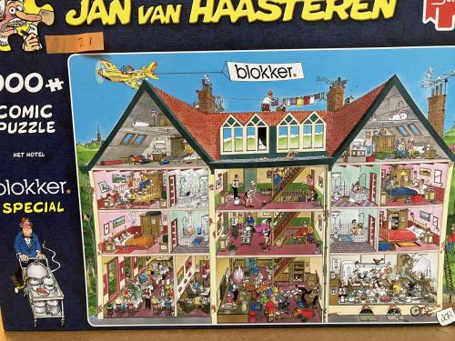 Jan van Haasteren het hotel mist 1 stukje