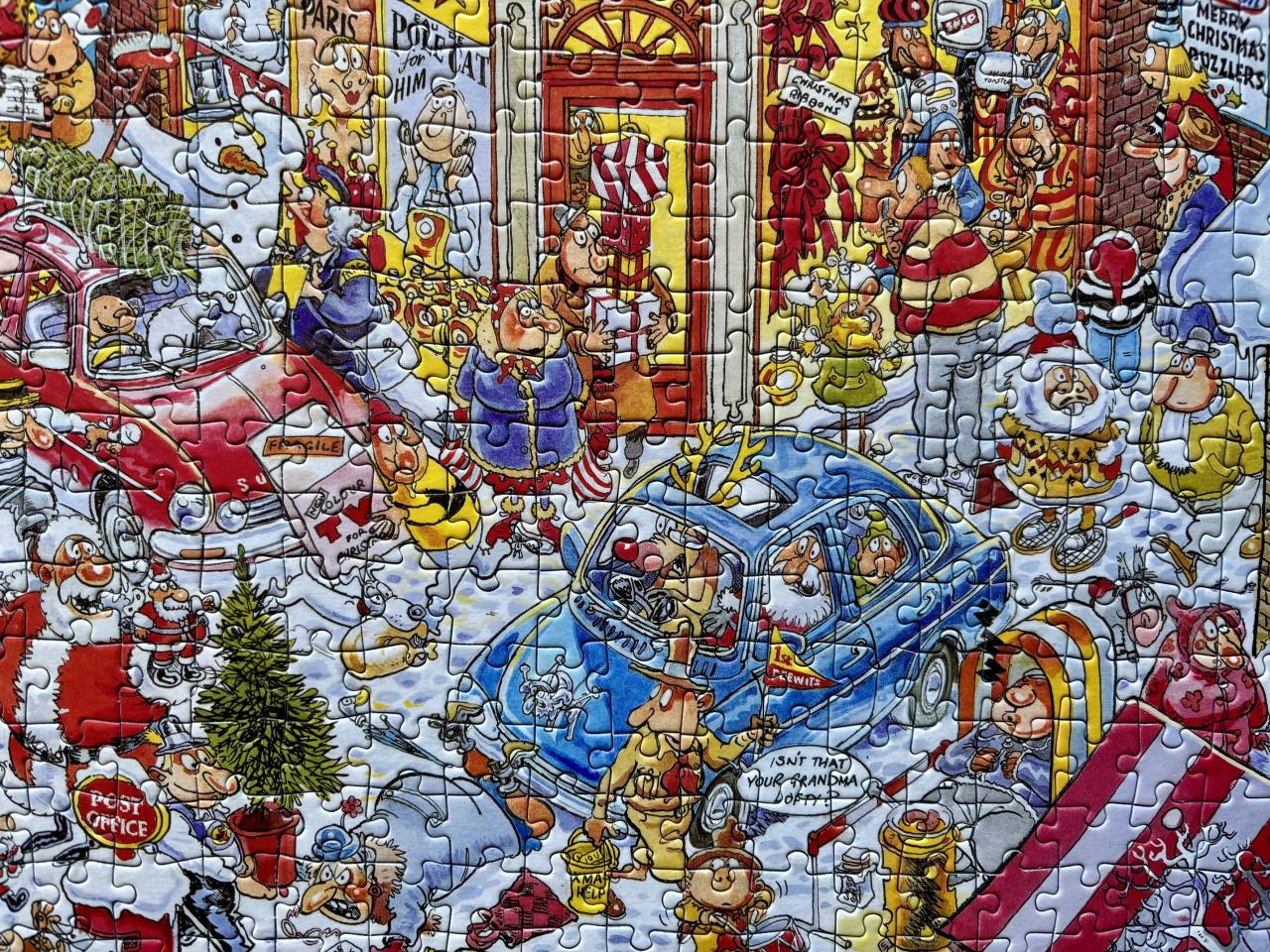 Vroege nette en complete Kerstpuzzel WasGij? Songs of Christmas door Falcon