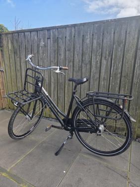 Gazelle Transportfiets Matzwart – 7 Versnellingen