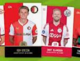 Plus voetbalplaatjes