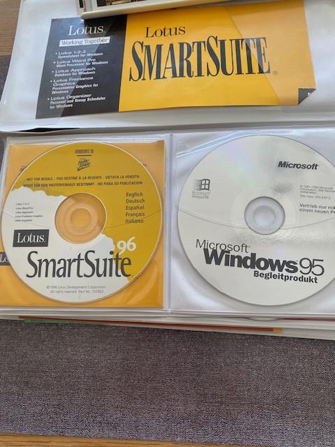 Map met oude programma's  t.e.a.b.