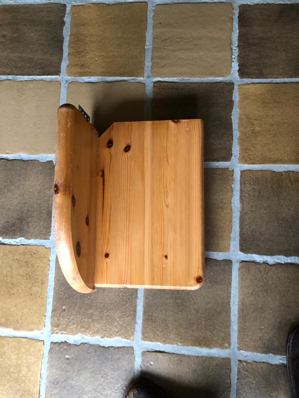 Houten bedplankje / bedtafeltje