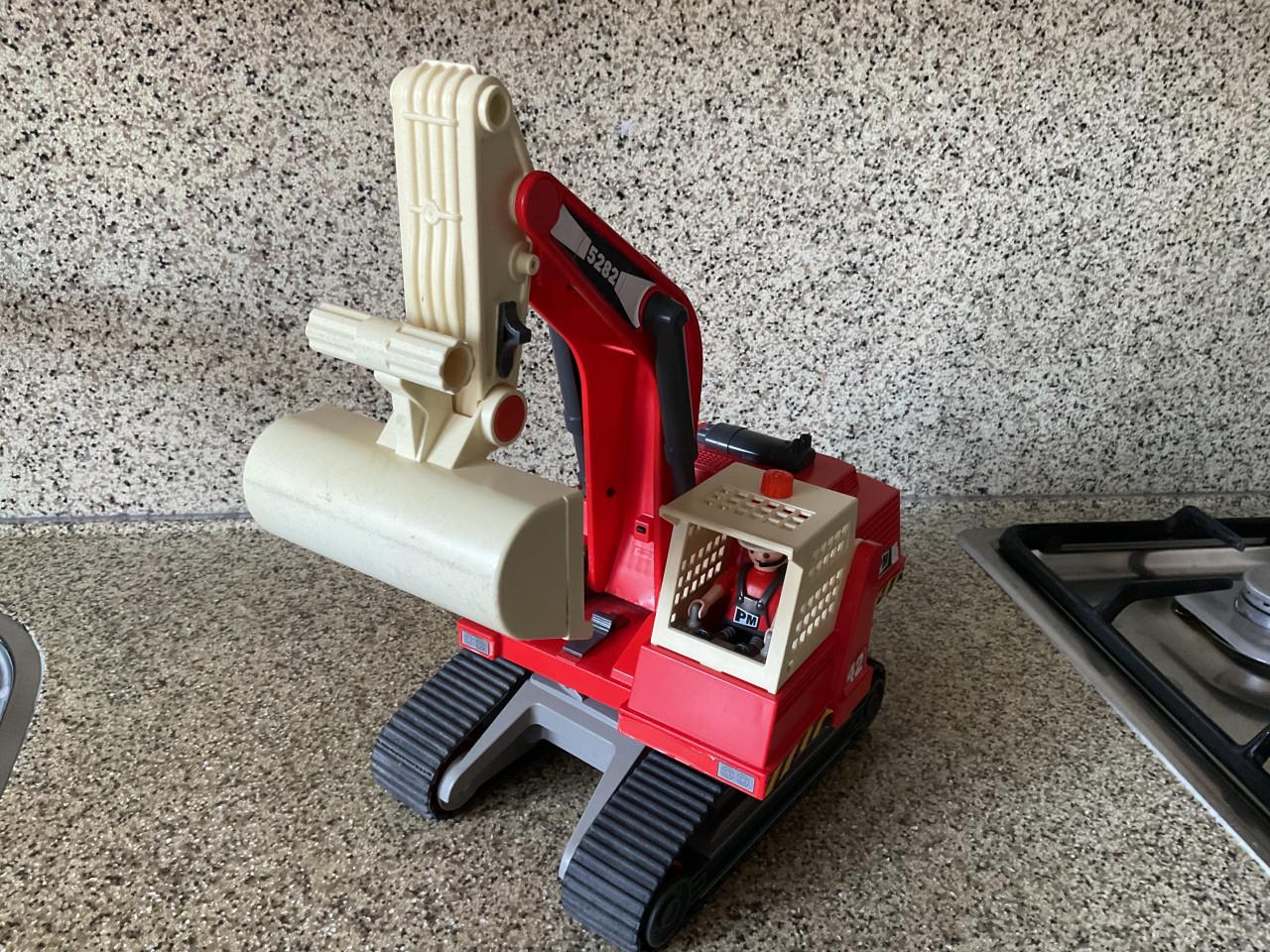 Playmobil.  Graafmachine. Nr. 4039  jaar: 2009.  Collectors item.