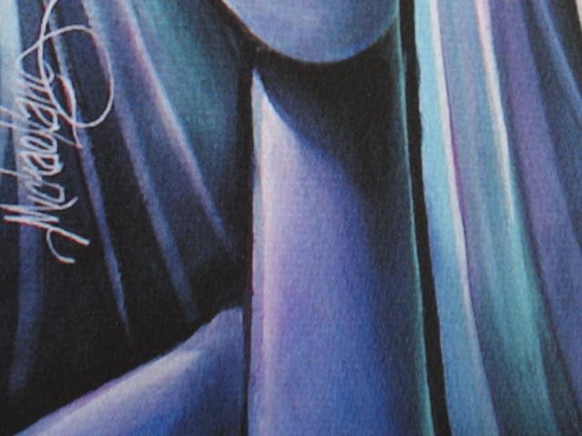 " Un Regalo Parta Ti " Acrylschilderij van Simeon Gonzales