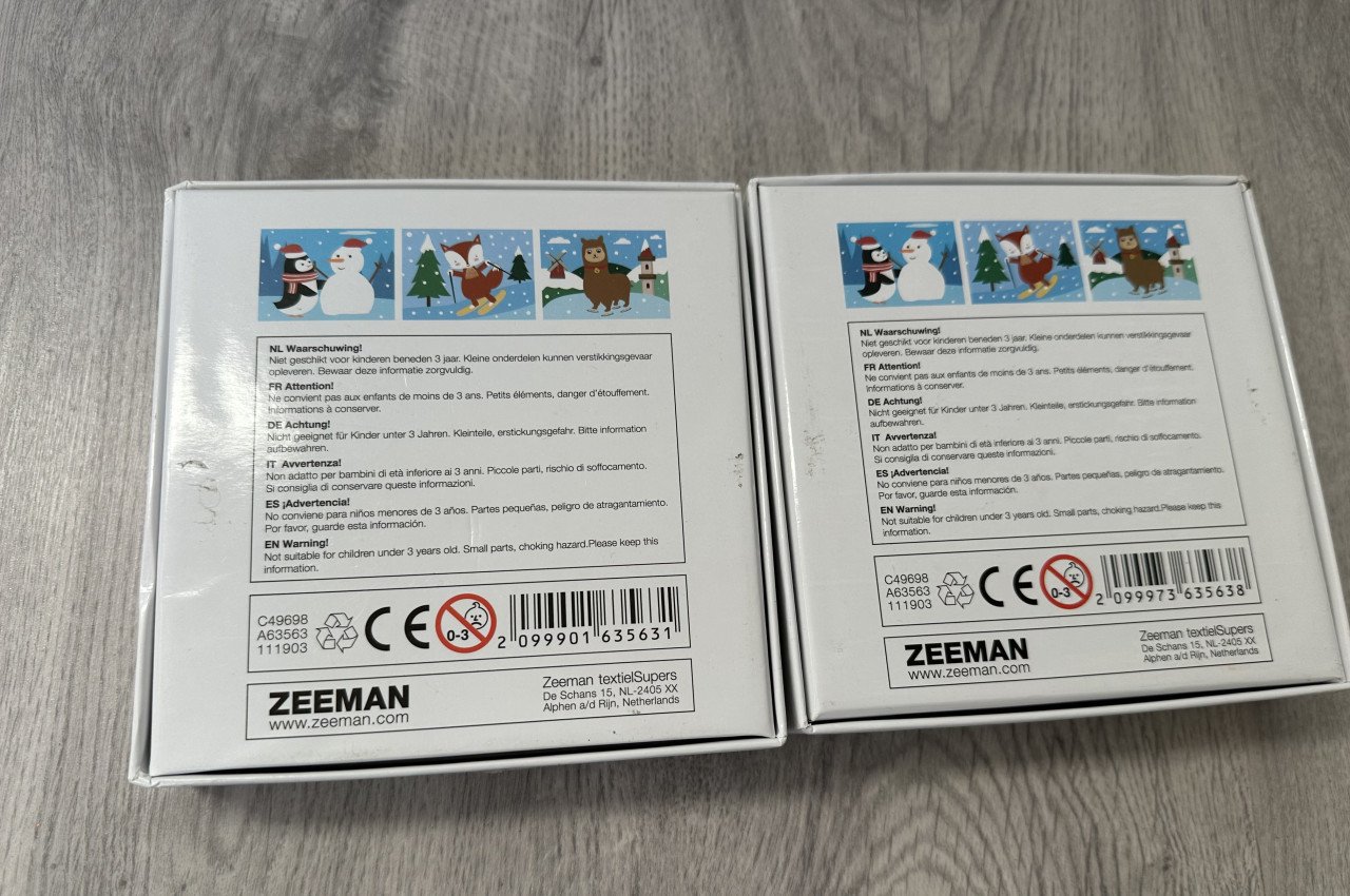 Twee puzzels met 3D-effect