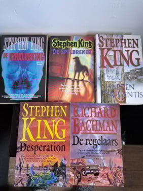 5 x stephen king boeken