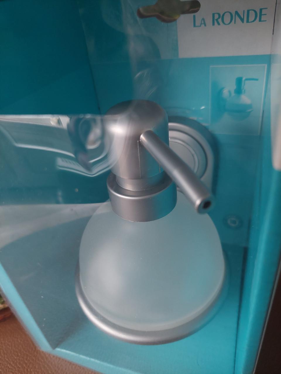 Nieuwe Haceka zeepdispencer chroom