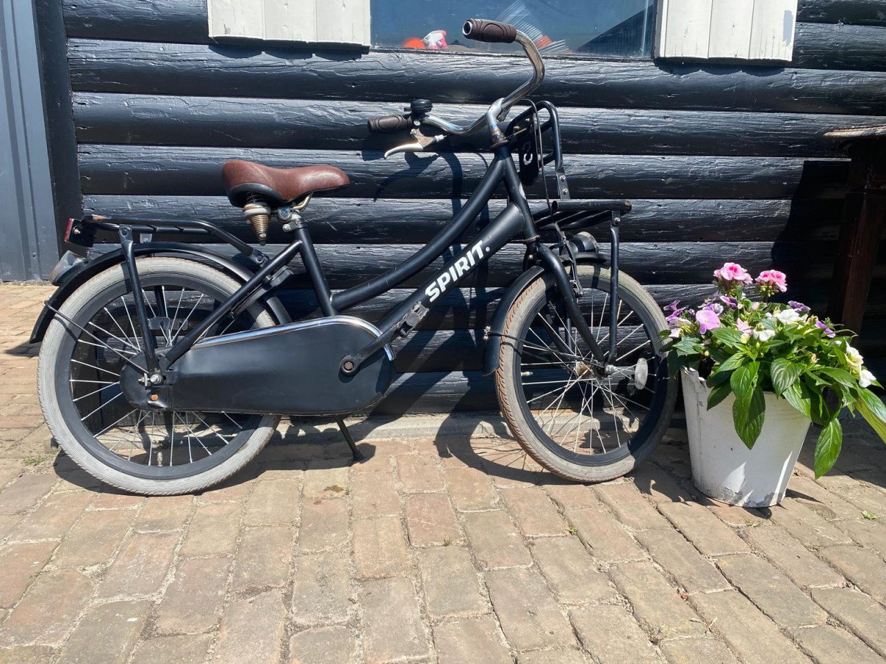 Meisjesfiets zwart