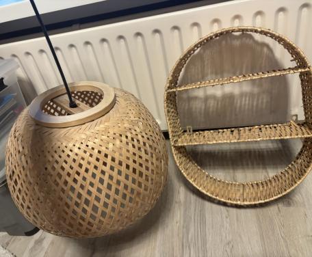 Rekje en lamp