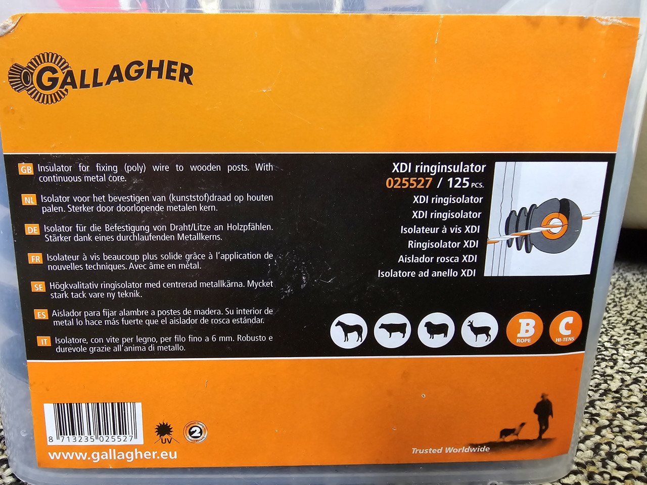 Schrikdraadapparaat met accesoires voor katten. In zeer goede staat