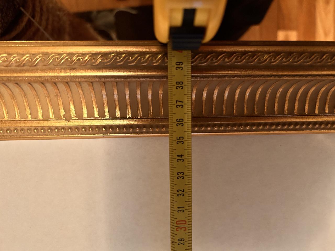 Schilderijlijst Buitenmaat B63cm x H45cm met Glasplaat