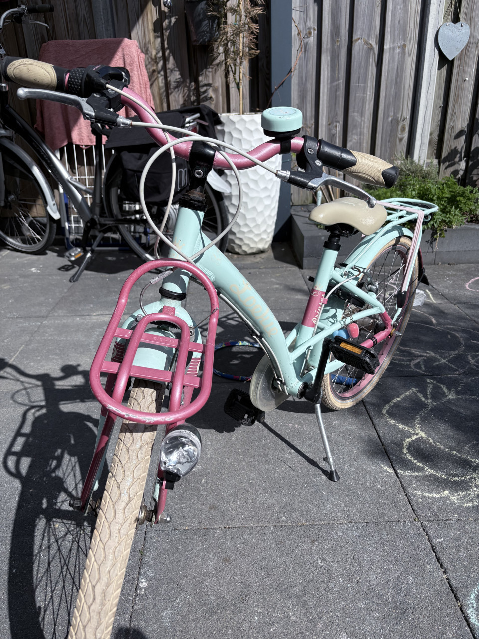 Meisjes fiets