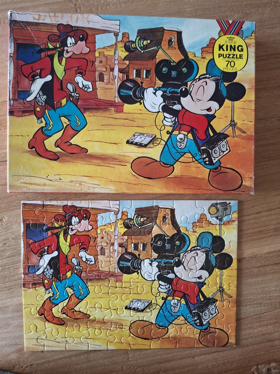 Vintage Kinderpuzzels, 3 stuks