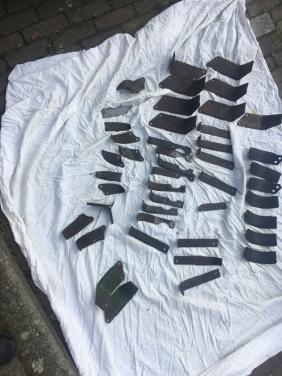 Diverse freesmessen voor een tuinfrees