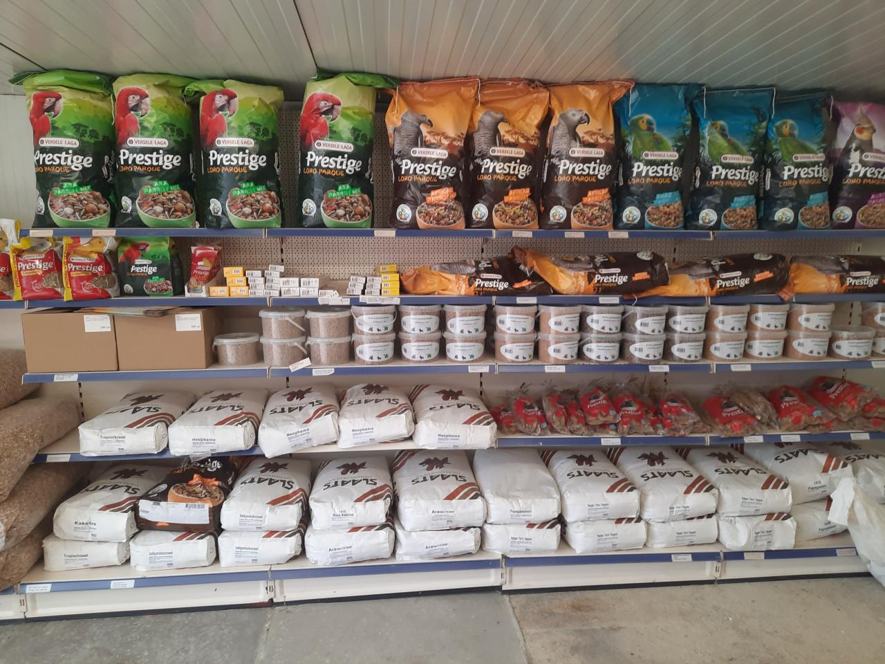 Wegens aflasting vogelbeurs, 10 % korting bij DIERTOTAALARJO