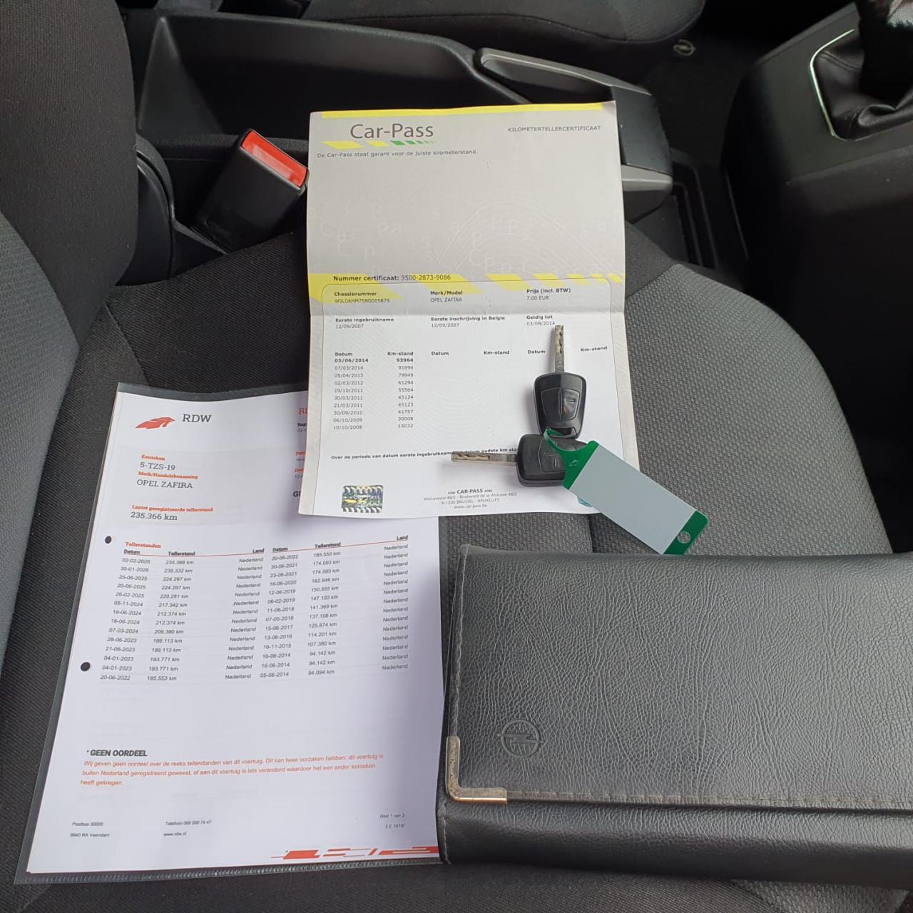 Opel Zafira 1.8 Essentia 7 persoons