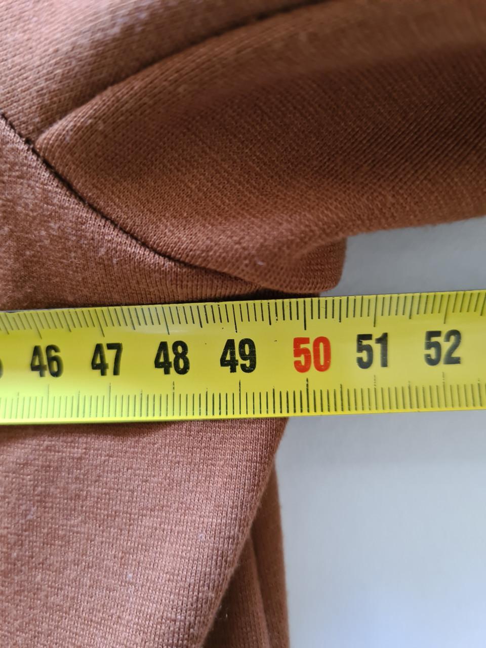 AMISU Lange Blazer/Jas - Bruin - Maat 38 (M)