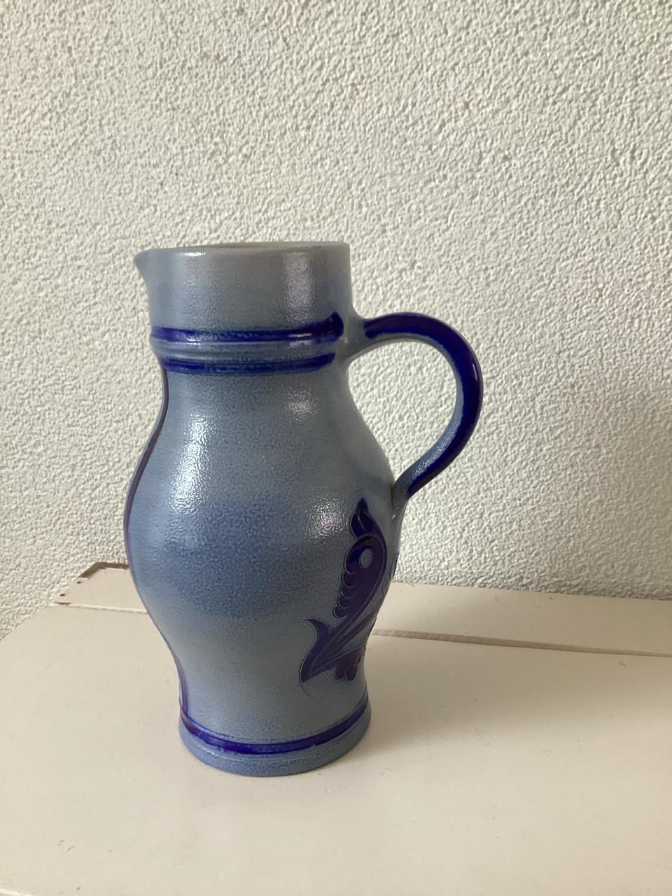 Vintage Kan (Westerwald steengoed. Duitsland)