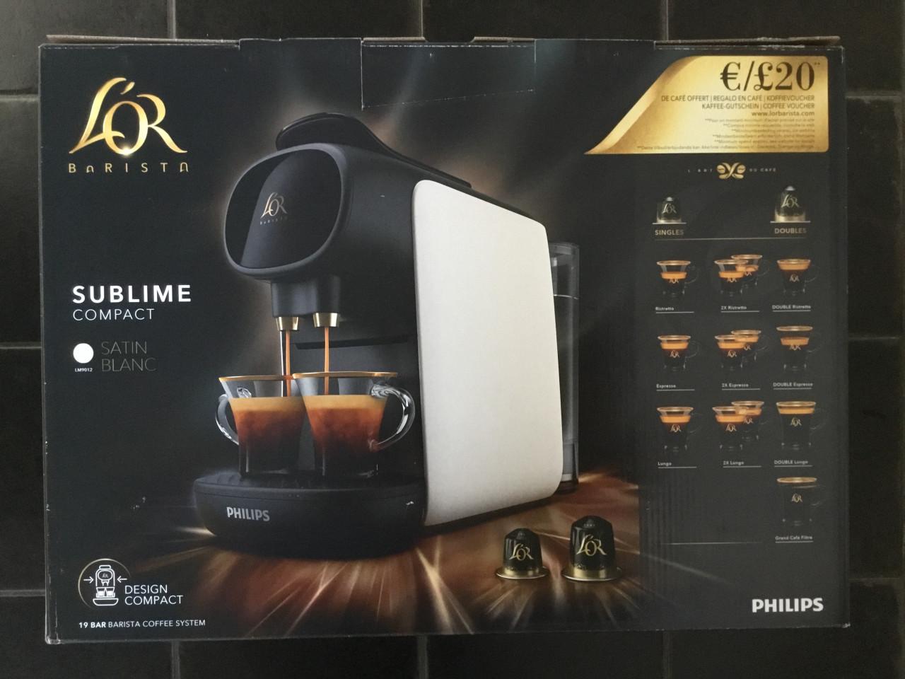 Barista sublime compact.