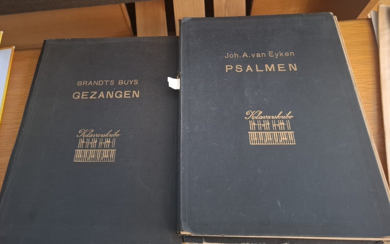 Klavarskribo boeken