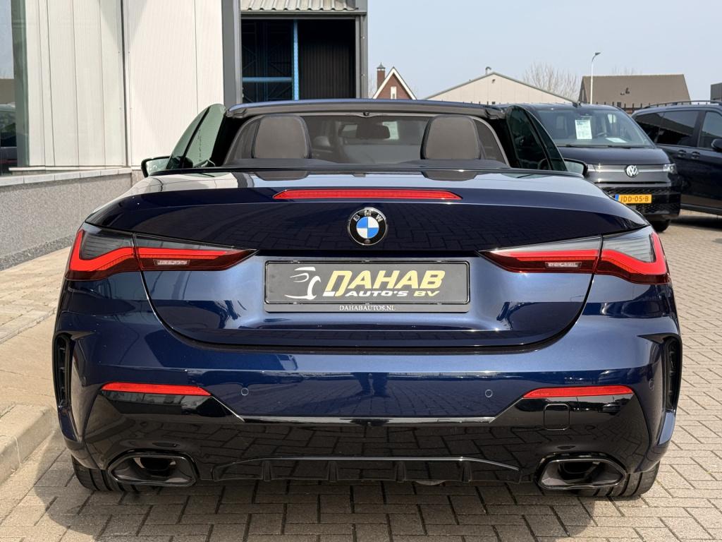 BMW 4 Serie cabrio m440i xdrive | head-up | harman/kardon | leder | 360 cam
