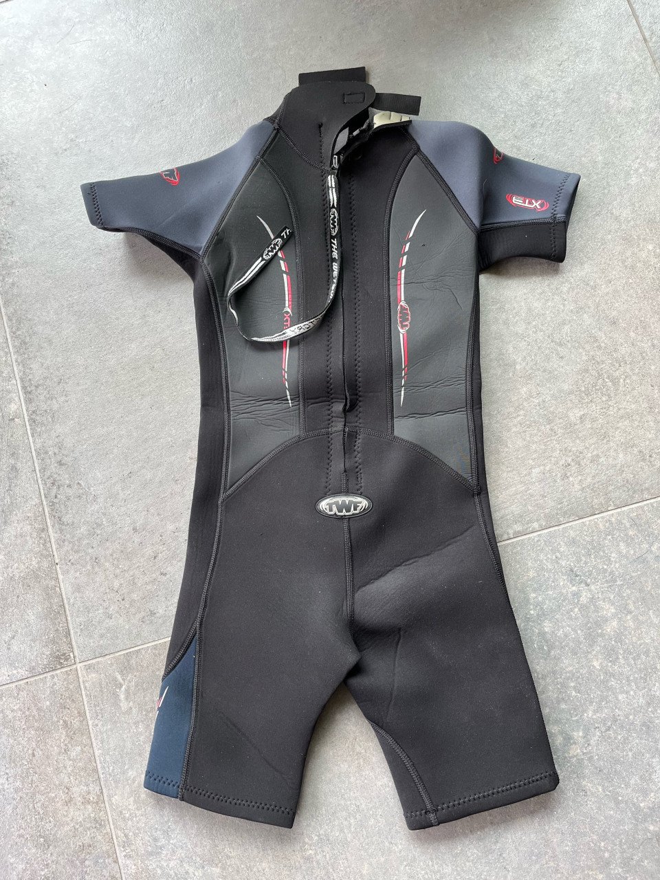 Shortie wetsuit kind TWF X3 3/2 mm