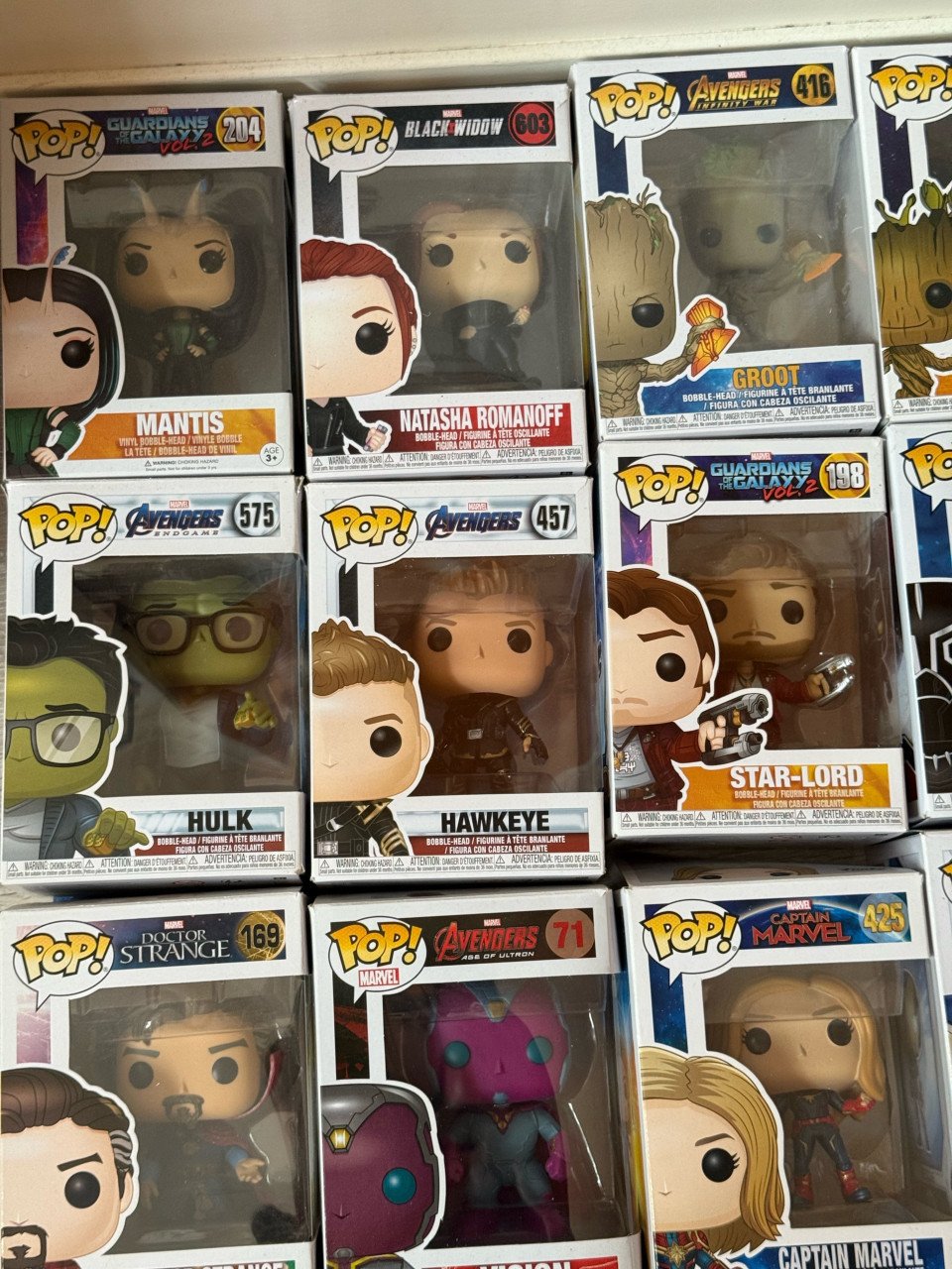 Funko pop! marvel