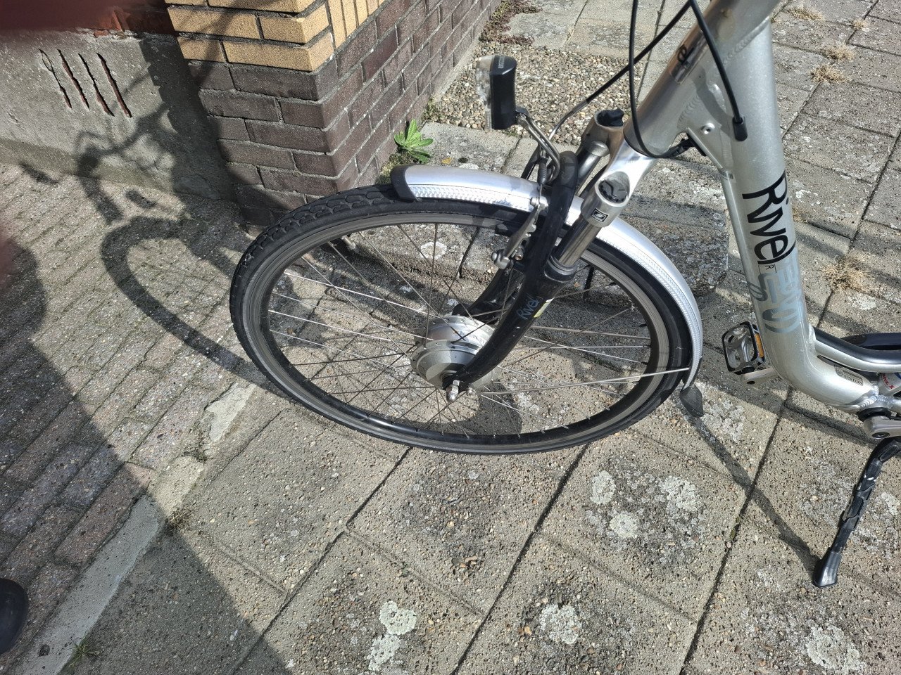 Electrische fiets met nieuwe accu
