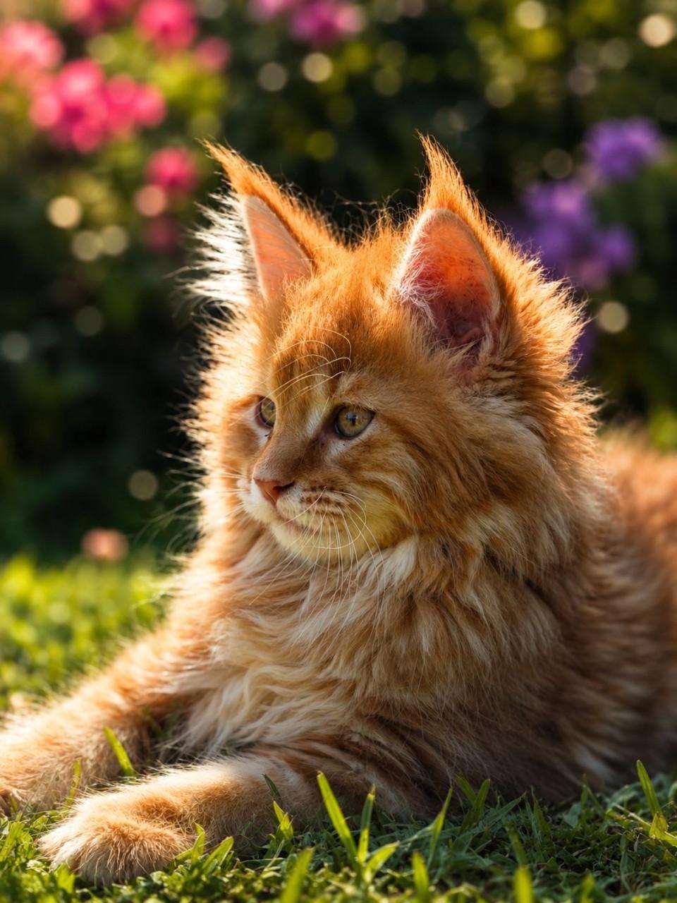 Maine Coon kitten