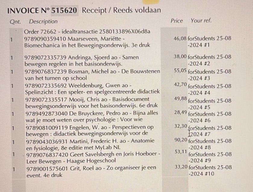 Studieboeken HALO leerjaar 1 Haagse Hogeschool