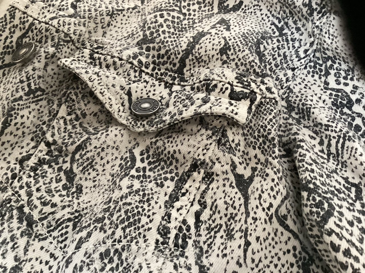 Jeans jasje stretch merk costes maat L nieuw