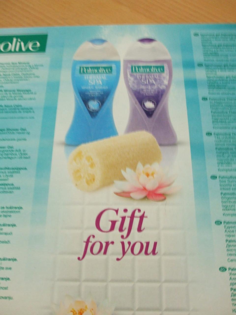 Te koop geschenkdoos van "Palmolive".(nieuw).