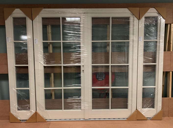 Outlet ACTIE! Luxe hardhouten tuindeuren – direct leverbaar