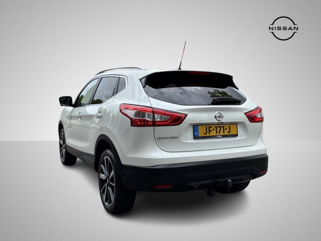 Nissan Qashqai 1.6 tekna *1500kg trekgewicht! | panoramadak | leder | stoel