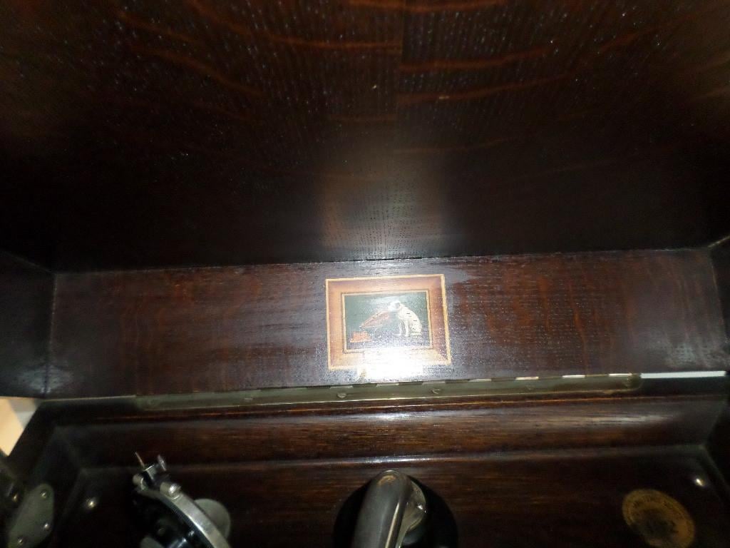 Antieke platen speler