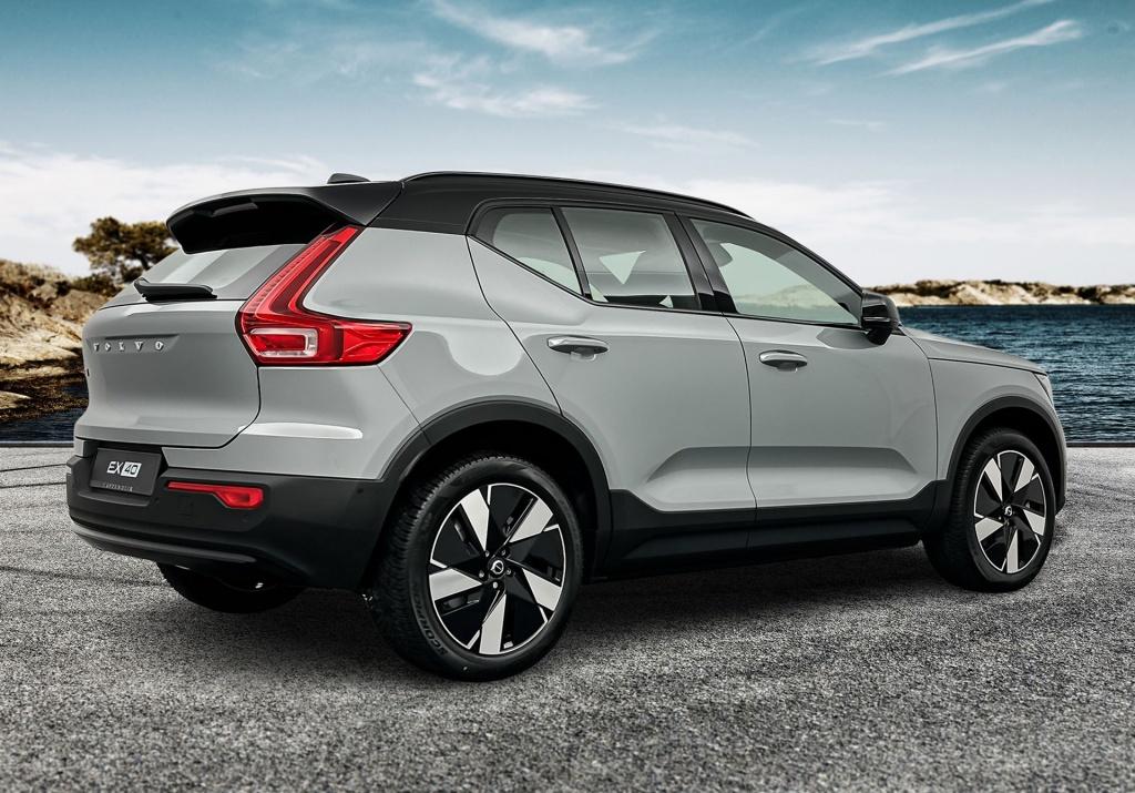 Volvo Ex40 extended range ultra dark europa