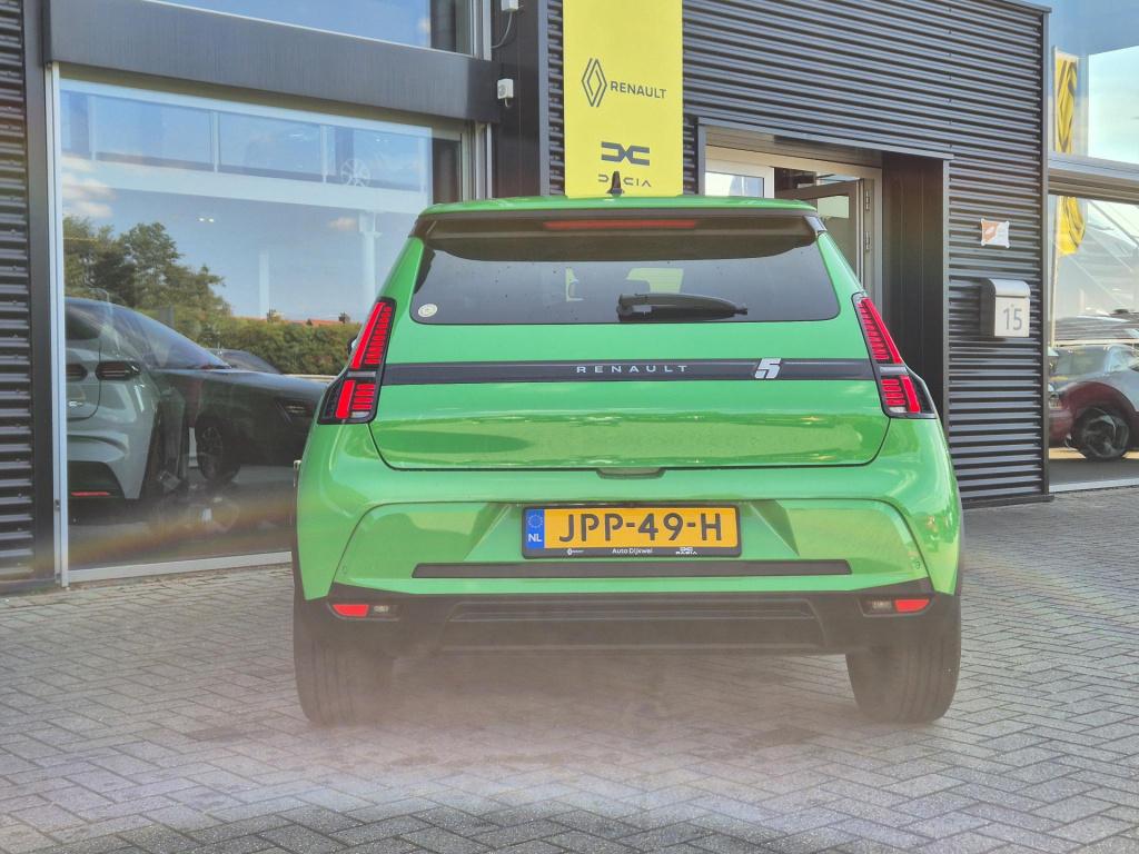 Renault 5 comfort range techno 52 kwh pack winter, v2g, navigatie, apple/an
