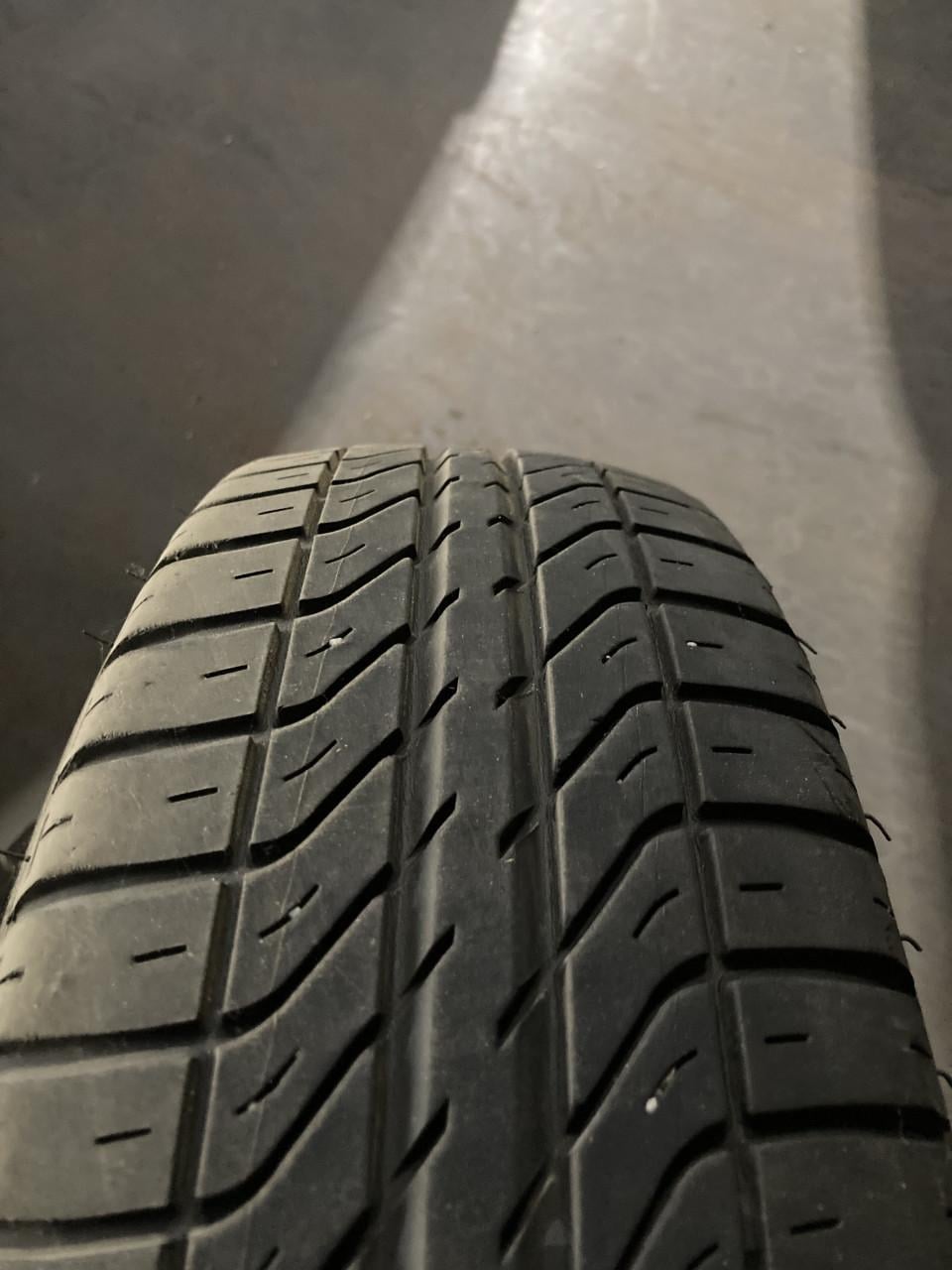 4 stuks Banden 165/70R14 met velg 4x100