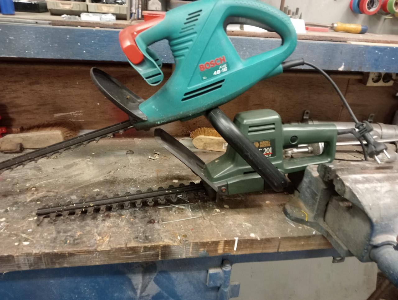 Heggenscharen, elektrisch