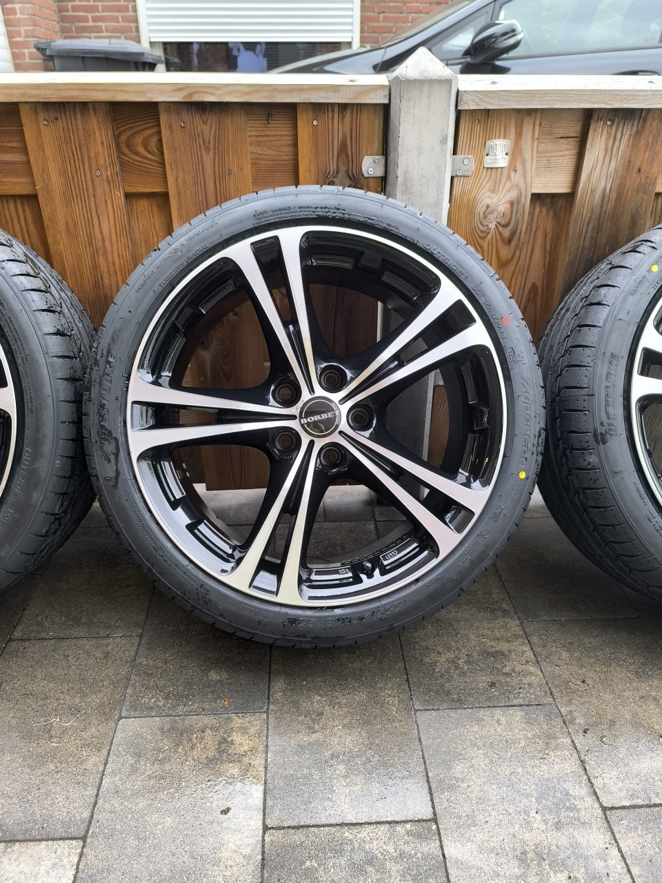 Borbet xl velgen 18x8j 5x114.3