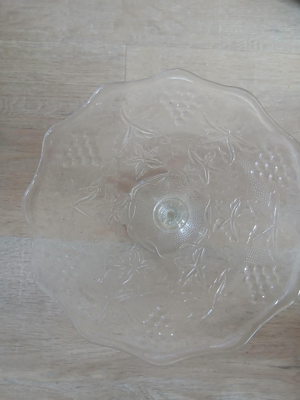 Glazen decoratie plateau