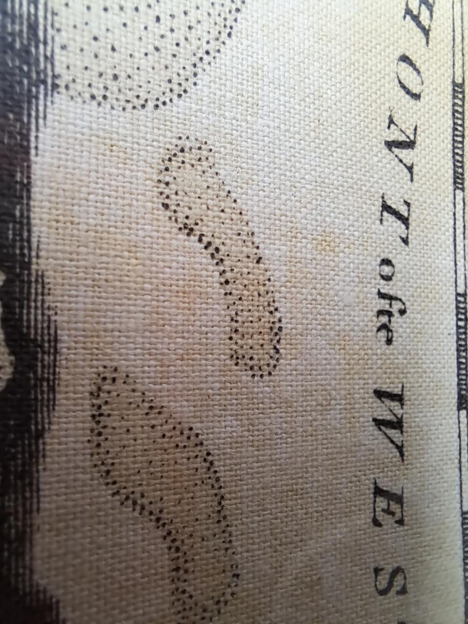 Antieke landkaart Hulst e.o.